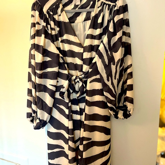 Mini dress zebra print - Picture 1 of 3